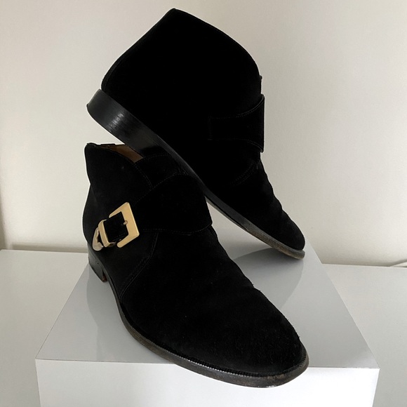 Men’s TO BOOT NEW YORK Italian Black Suede Boot Unisex main image 4